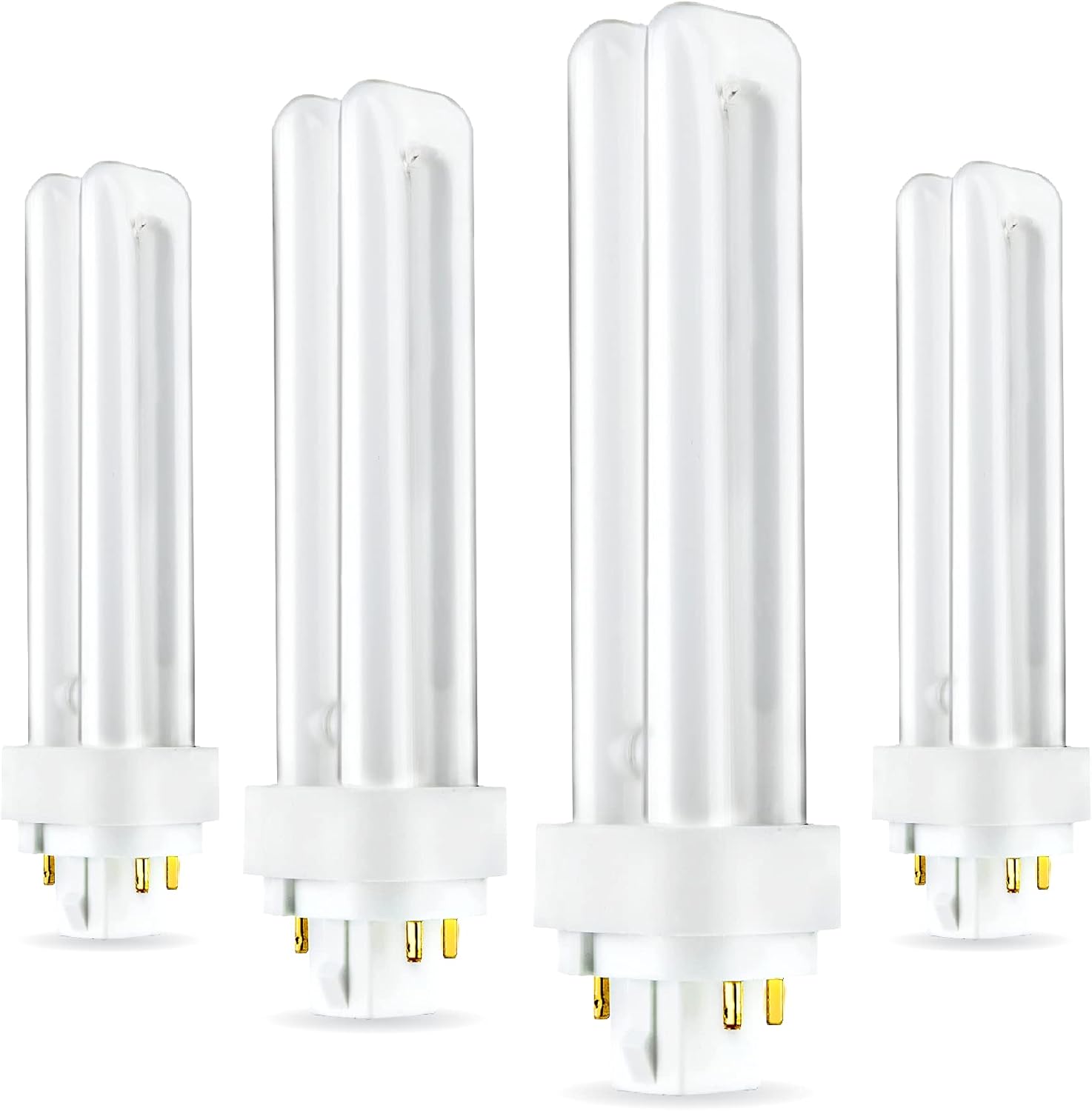 NEW - Circle PLC/13/E/DD/827 PLC-13W 827, 4 Pin G24q-1, 13 Watt Double Tube (4 Packs)