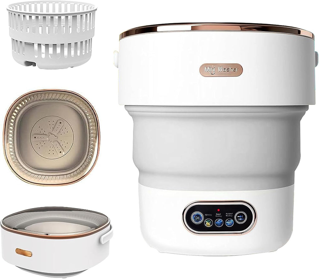 NEW - Foldable Mini Washer – Portable Compact Washing Machine