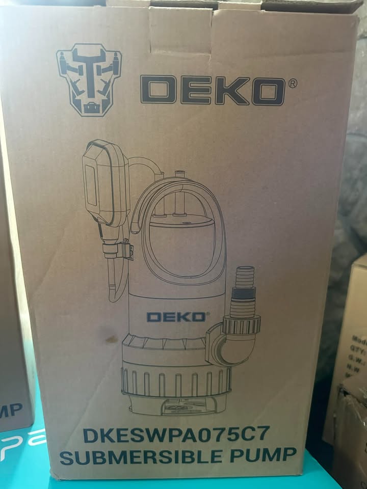 OPEN BOX - DEKO Sump Pump Submersible Water Pump