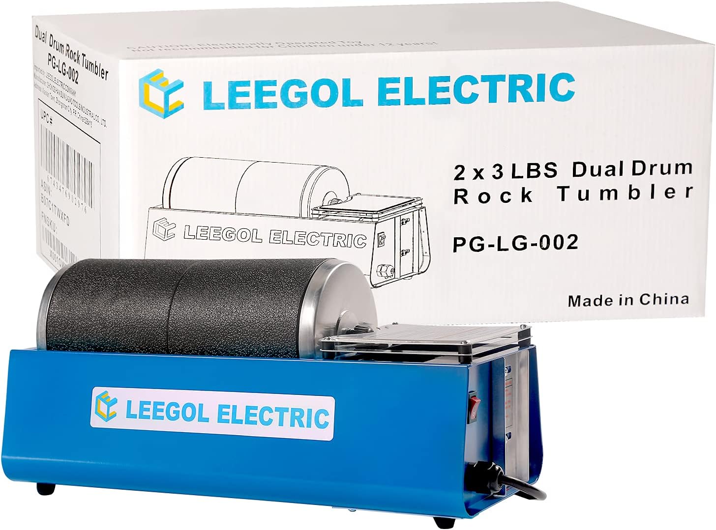 *NEW* Leegol Electric Rock Tumbler