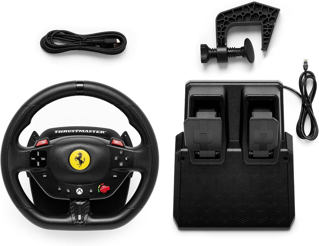 OPEN BOX - Thrustmaster T98 Ferrari 296 GTS, Racing Wheel for Xbox, PC