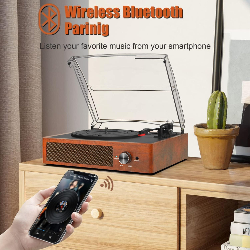 NEW - Wireless Turntable Player