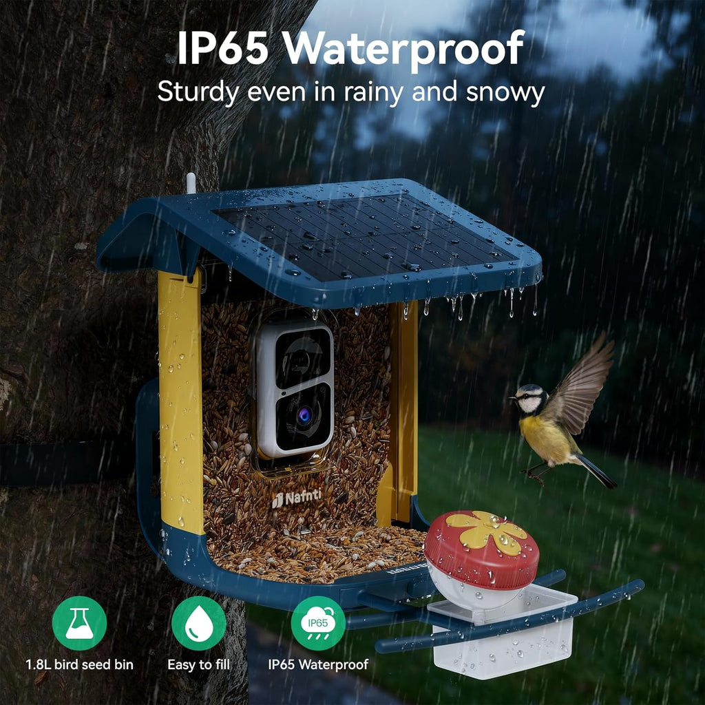 OPEN BOX - Nafnti Bird Feeder Smart Camera