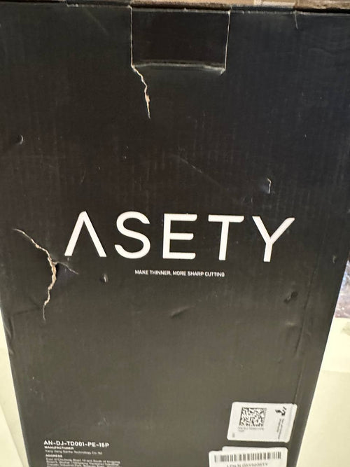 *NEW* ASETY Knife Set – 15-Piece Black & Purple Kitchen Knife Block Set