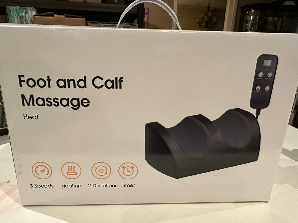 *NEW* Foot & Calf Massager with Heat – 3 Speeds | Deep Kneading Relief