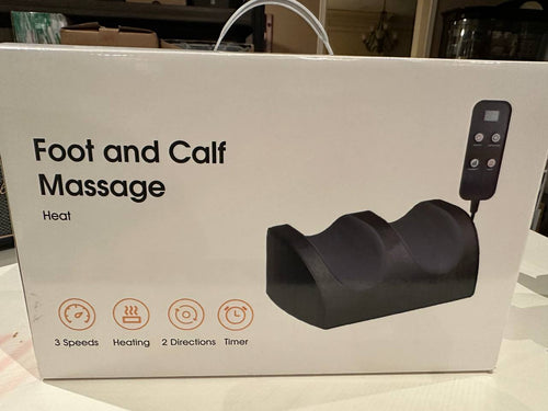 *NEW* Foot & Calf Massager with Heat – 3 Speeds | Deep Kneading Relief