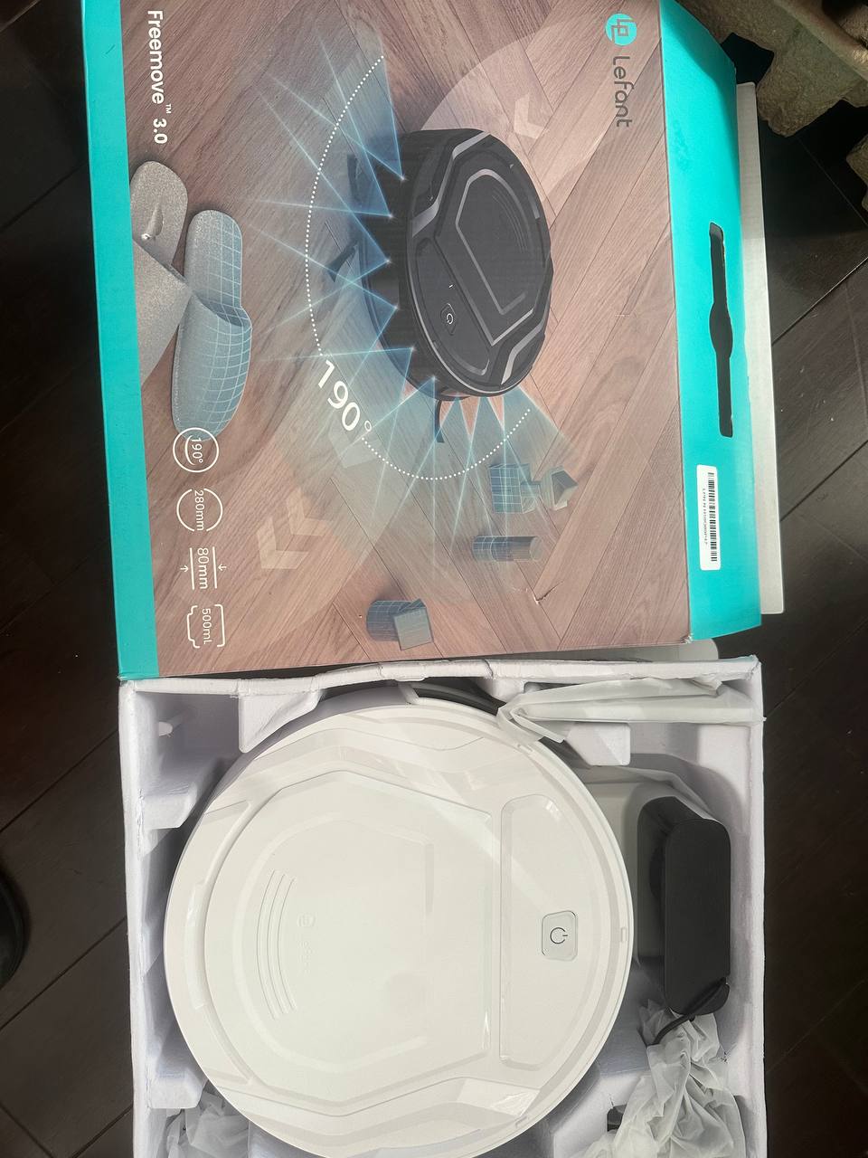 OPEN BOX - lefant Robot Vacuum