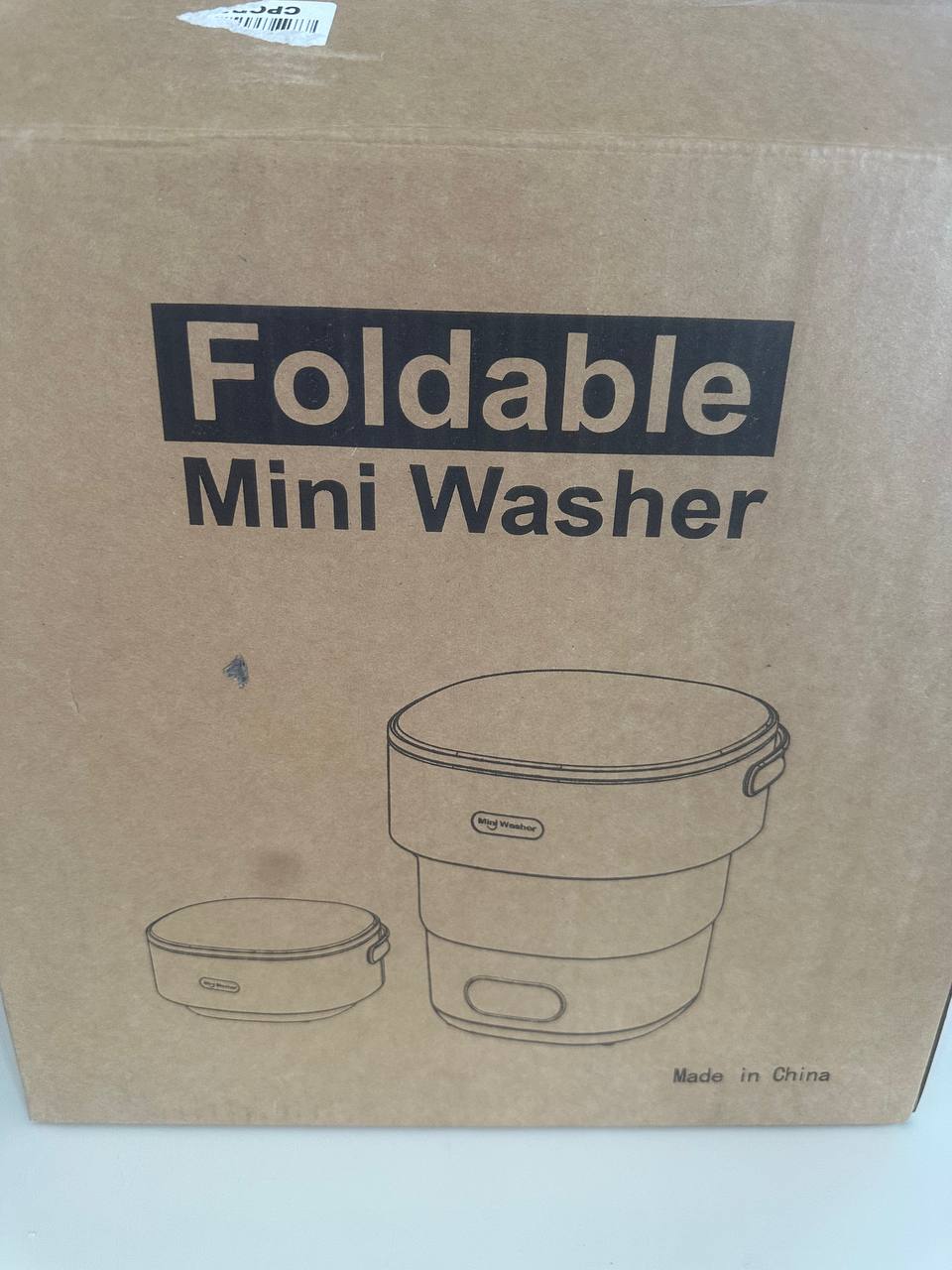 NEW - Foldable Mini Washer – Portable Compact Washing Machine