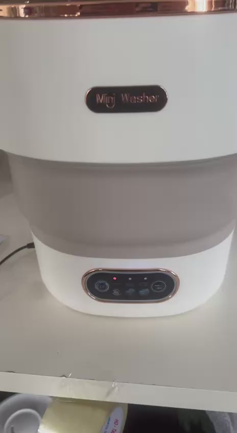NEW - Foldable Mini Washer – Portable Compact Washing Machine
