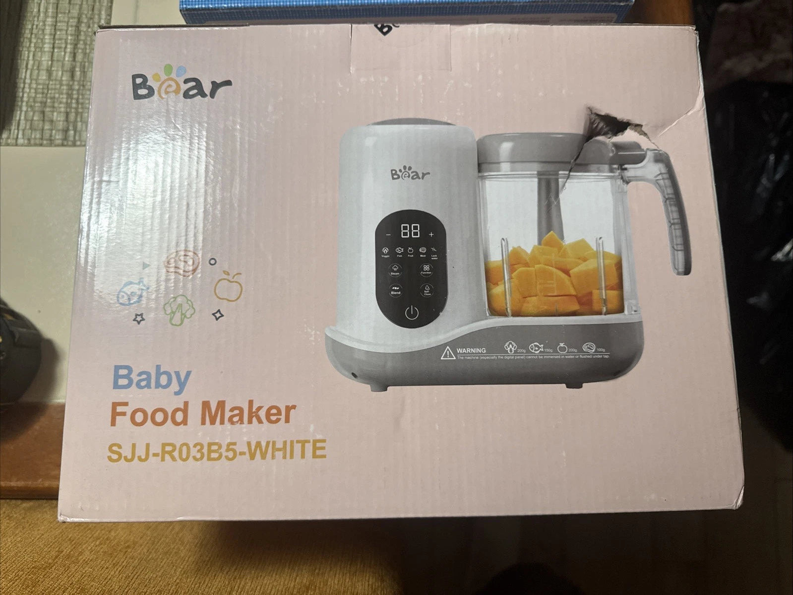 NEW - BEAR Baby Food Maker